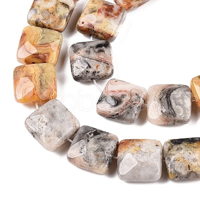 Natural Crazy Agate Beads Strands G-T138-164-1