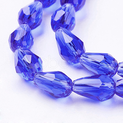 Glass Beads Strands X-GLAA-R024-11x8mm-3-1