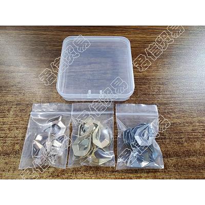 DICOSMETIC 36Pcs 3 Color Ion Plating(IP) 304 Stainless Steel Open Pendants STAS-DC0005-91-1