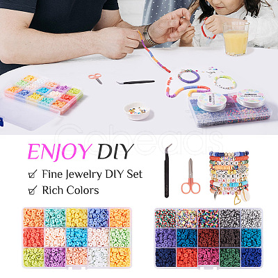 DIY Preppy Bracelet Making Kit DIY-TA0008-97-1