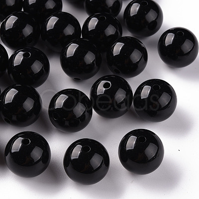 Opaque Acrylic Beads X-MACR-S370-C20mm-S002-1