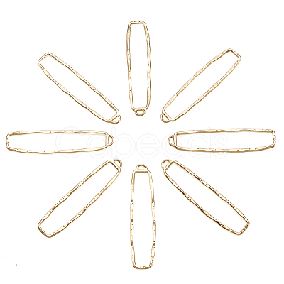 10Pcs Alloy Open Back Bezel Big Pendants PALLOY-TAG0001-01-1