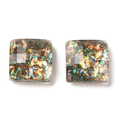 Resin Imitation Opal Cabochons RESI-H148-15-1