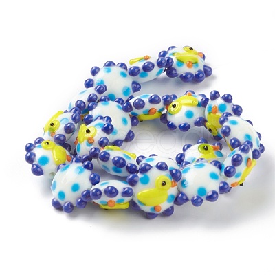 Handmade Lampwork Beads LAMP-J092-01C-1