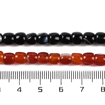 Natural Agate Beads Strands G-F513-01A-1