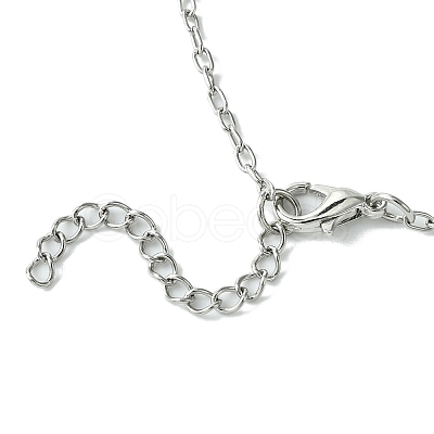 Gothic 304 Stainless Steel Cable Chain Necklaces NJEW-JN04983-01-1