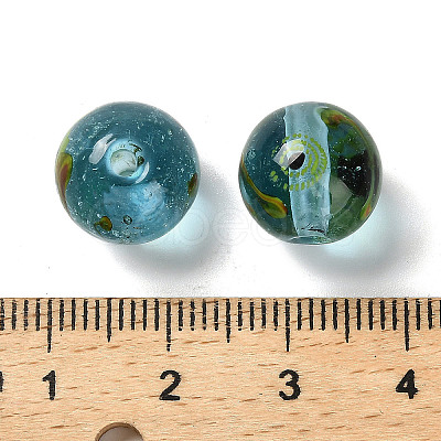 Handmade Transparent Lampwork Beads LAMP-C016-04A-01-1