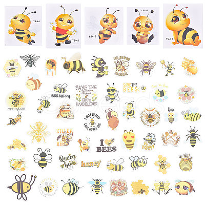 Nbeads PVC Self Adhesive Stickers DIY-NB0005-21-1