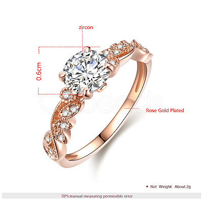 Brass Cubic Zirconia Couple Rings for Women RJEW-AA00432-19RG-19mm-1