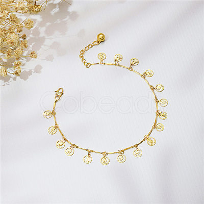 SHEGRACE Brass Charm Anklets JA175A-1