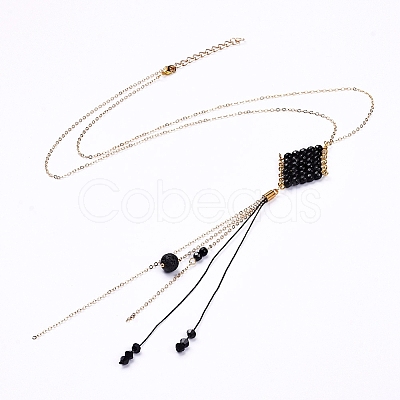 Pendant Necklaces NJEW-JN02729-01-1