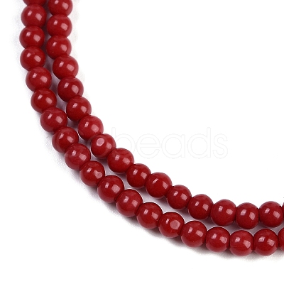 Synthetic Coral Beads Strands CORA-M003-02-1