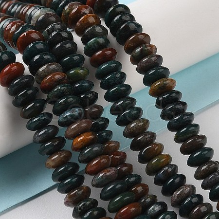 Natural Indian Agate Beads Strands G-Z030-A16-01-1