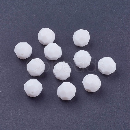 Opaque Acrylic Beads PLR20MM02-1