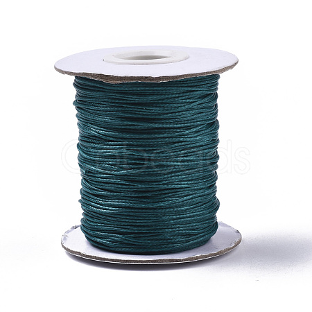 Braided Korean Waxed Polyester Cords YC-T002-0.8mm-136-1