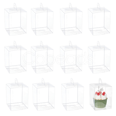 Transparent Plastic Gift Boxes CON-WH0086-044-1