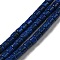 Natural Lapis Lazuli Beads Strands, Dyed, Column, 4~4.3x4~4.6mm, Hole: 0.8mm, about 87pcs/strand, 15.12~15.20 inch(38.4~38.6cm)