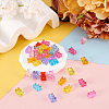 Pandahall 200Pcs Transparent Acrylic Beads MACR-TA0001-36-14