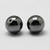 Non-magnetic Synthetic Hematite Beads X-G-P162-02-5mm-2