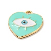 Alloy Enamel Pendants ENAM-D061-01G-03-3