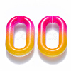 Two Tone Opaque Acrylic Linking Rings OACR-S036-006B-M01-2