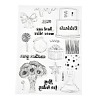 Silicone Clear Stamps DIY-A013-06-2