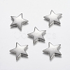 201 Stainless Steel Stamping Blank Tag Pendants X-STAS-Q043-1-2