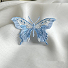 Butterfly Self Adhesive Computerized Embroidery Cloth Iron on/Sew on Patches WG33086-04-1