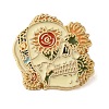 Alloy Enamel Pin Brooch JEWB-B021-02G-02-1