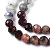 Natural & Synthetic Mixed Gemstone Beads Strands G-D080-A01-01-26-3