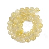 Natural Lemon Quartz Beads Strands G-H062-A01-03-3