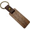 Walnut Wood Keychain KEYC-WH0044-002-1