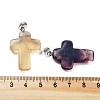 Natural Fluorite Pendants G-A231-02H-3