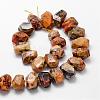 Natural Crazy Agate Bead Strands G-H038-05-2