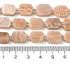 Natural Sunstone Beads Strands G-C098-A12-01-5