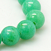 Natural Mashan Jade Round Beads Strands G-D263-4mm-XS19-1
