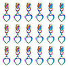 HOBBIESAY 18Pcs Zinc Alloy Zipper Puller FIND-HY0002-77-1