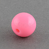 Solid Chunky Bubblegum Acrylic Ball Beads SACR-R835-20mm-01-2