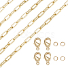 Beebeecraft DIY Chain Bracelet Necklace Making Kit DIY-BBC0001-29-1