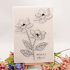 Silicone Clear Stamps DIY-A013-16-4