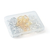 60Pcs 3 Colors Brass Leverback Earring Findings KK-FS0001-16-2