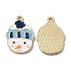 Alloy Enamel Pendants ENAM-Z001-02G-A-1