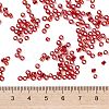 8/0 Transparent Glass Round Seed Beads X-SEED-J010-F8-25-3