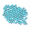 Resin Round Beads MRMJ-WH0068-34C-01-1