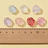 64Pcs 8 Colors Transparent Electroplate & Baking Painted Glass Beads GLAA-FS0001-37-2