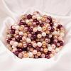 Round Shell Pearl Bead Strands BSHE-L011-6mm-NL001-2