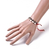 Braided Bead Bracelets BJEW-JB04821-3