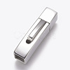 304 Stainless Steel Bayonet Clasps STAS-A035F-5P-2