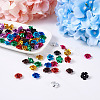 Fashewelry 300pcs 10 colors Aluminum Cabochons MRMJ-FW0001-02-17