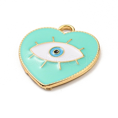 Alloy Enamel Pendants ENAM-D061-01G-03-1